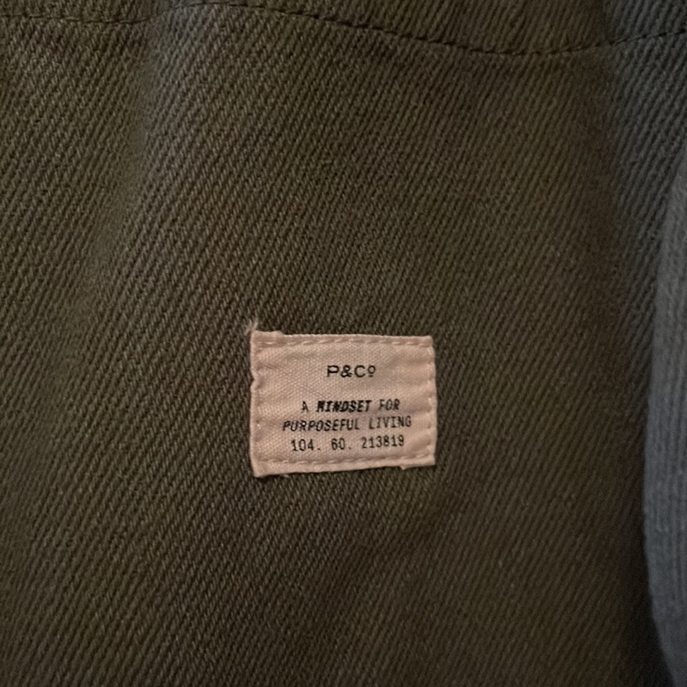 *P&Co olive green janitor coat - Picture 2 of 8